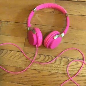 Pink Headphones